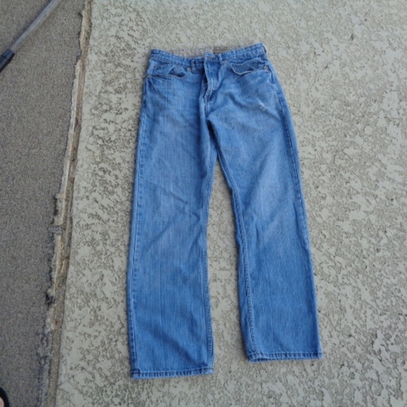 Distressed Wrangler Authentic jeans, wrecked 34X32 - Picture 4 of 7